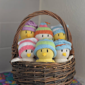Chicks in Pastel Hats (provides 6 meals)