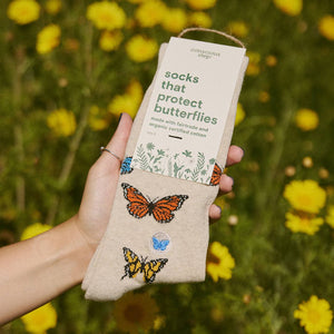 Socks that Protect Butterflies (provides 6 meals)