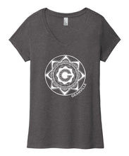 Load image into Gallery viewer, SPECIAL ORDER GRANVILLE Women&#39;s V-neck Tee - GREY
