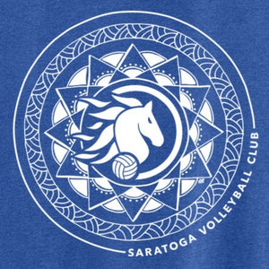 Saratoga Volleyball Unisex Hooded Tee (provides 14 meals)