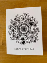 Load image into Gallery viewer, Color Your Own  Happy Birthday Card