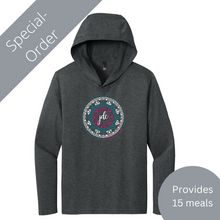 Load image into Gallery viewer, SPECIAL ORDER:  JDC Unisex Hooded Tee (provides 15 meals)