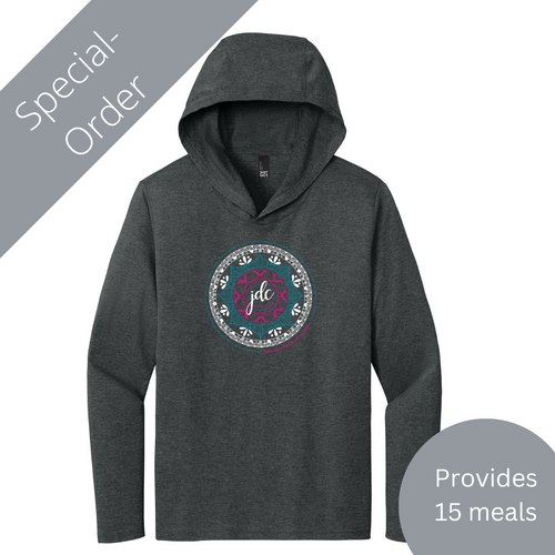 SPECIAL ORDER:  JDC Unisex Hooded Tee (provides 15 meals)