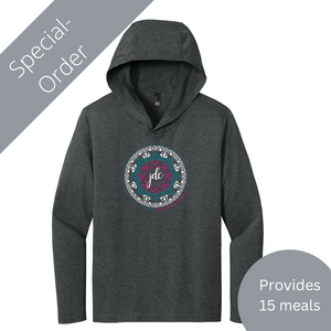 SPECIAL ORDER:  JDC Unisex Hooded Tee (provides 15 meals)
