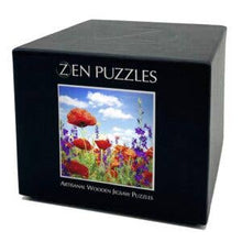 Load image into Gallery viewer, Wildflowers Small Wooden Puzzle (provides 8 meals)