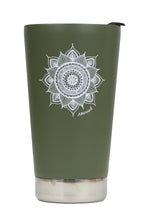 Load image into Gallery viewer, Product Image : Insulated Mandala Tumbler - Green