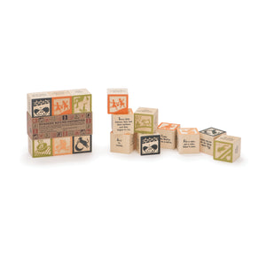 Product Image : Uncle Goose: Nursery Rhyme Blocks  - in packaging and out of the packaging