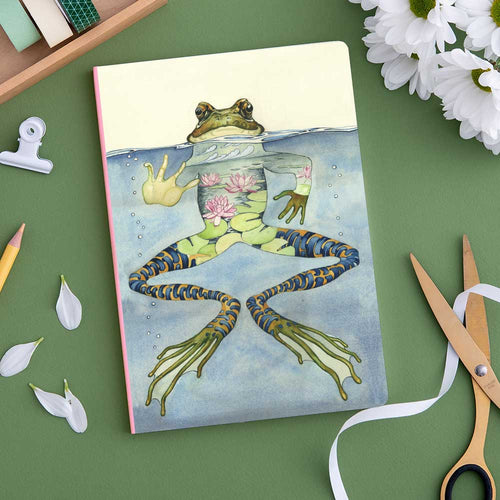 Frog Perfect Bound Notebook 