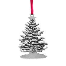 Load image into Gallery viewer, Pewter tree Ornament (provides 8 meals)