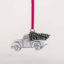 Load image into Gallery viewer, Pewter Truck Ornament (provides 8 meals)