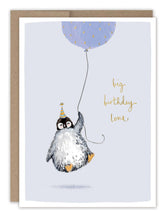 Load image into Gallery viewer, Penguin Birthday Card