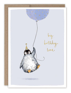 Penguin Birthday Card