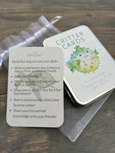 Load image into Gallery viewer, Critter Cards (provides 10 meals)