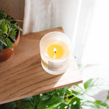 Load image into Gallery viewer, Hello Sunshine Frosted Candle (provides 14 meals)