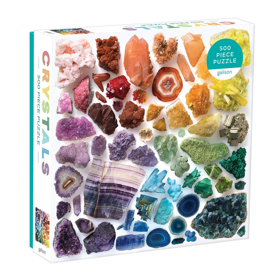 Rainbow Crystals 500 Piece Puzzle (provides 6 meals)