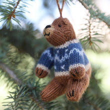 Load image into Gallery viewer, Brown Bear Ornaments (provides 6 meals)