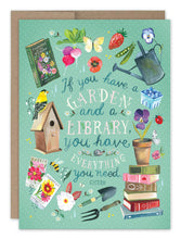 Load image into Gallery viewer, Garden &amp; Library Birthday Card