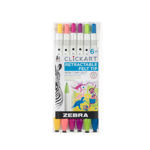 Clickart Marker Sets of 6   (provides 4 meals)