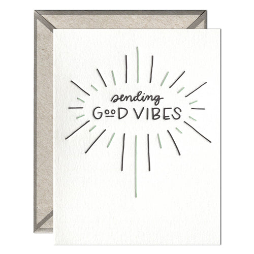 Sending Good Vibes - Encouragement card (provides 2 meals)