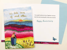 Load image into Gallery viewer, Happy Anniversary Card- Greeted Provides 2 meals
