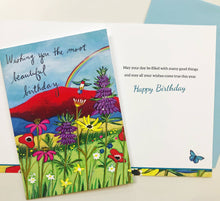 Load image into Gallery viewer, Beautiful Birthday Card (Greeted) Provides 2 meals
