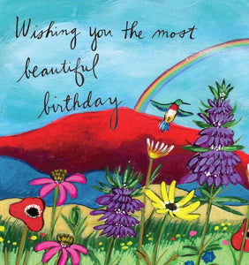 Beautiful Birthday Card (Greeted) Provides 2 meals