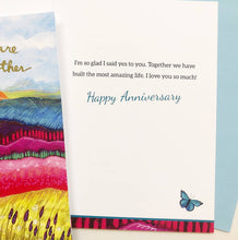 Load image into Gallery viewer, Happy Anniversary Card- Greeted Provides 2 meals