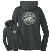 Load image into Gallery viewer, BSCSD Middle School Women&#39;s Hooded T-shirt (provides 14 meals)