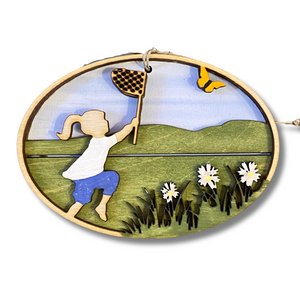 Catching Butterflies Ornament (provides 7 meals)