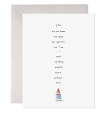 Load image into Gallery viewer, Glue Card | Mother&#39;s Day Greeting Card