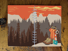 Load image into Gallery viewer, Thru-hiker Wire-bound Notebook (provides 8 meals)