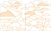 Load image into Gallery viewer, Coloring Book With Stickers: Dinosaurs (provides 2 meals)