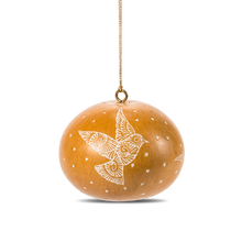 Load image into Gallery viewer, Doves - Gourd Ornament  (provides 7 meals)