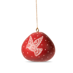 Doves - Gourd Ornament  (provides 7 meals)