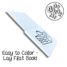 Load image into Gallery viewer, Mini Coloring Book Sweet &amp; Salty, 4&quot;x4&quot;, Small Gifts
