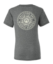 Load image into Gallery viewer, BSCSD Middle School Youth T-Shirt - Grey (provides 8 meals)