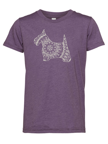 BSCSD Scottie Youth T-Shirt - Purple (provides 8 meals)
