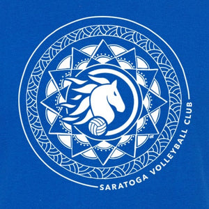 Saratoga Volleyball Unisex Crew Tee (provides 12 meals)