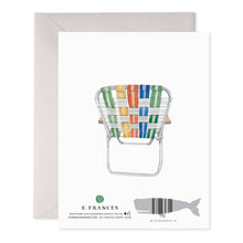 Load image into Gallery viewer, Lawn Chair Dad Father’s Day Greeting Card