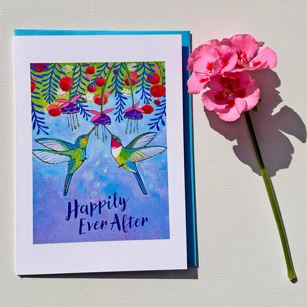 Happily Ever After Card (Blank Inside) Provides 2 meals