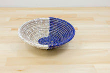 Load image into Gallery viewer, Sustainable Woven Sweet Grass bowl, multi-color (provides 6 meals)