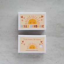 Load image into Gallery viewer, Hello Sunshine Mindfulness Gift In A Matchbox (4 meals)