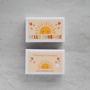 Hello Sunshine Mindfulness Gift In A Matchbox (4 meals)