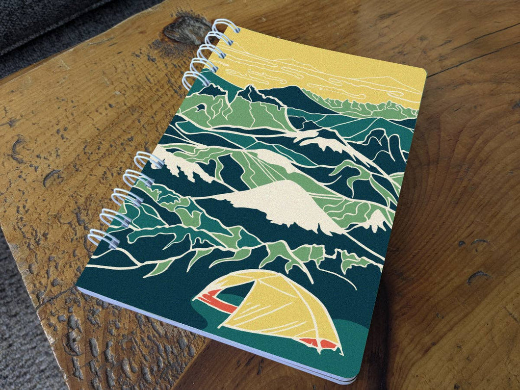 Mar de Montañas Wire-bound Notebook (provides 8 meals)