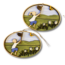 Load image into Gallery viewer, Catching Butterflies Ornament (provides 7 meals)