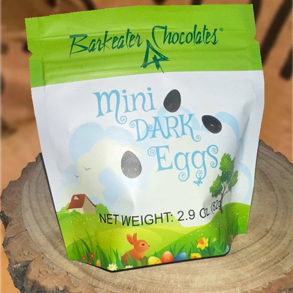 Mini Dark Chocolate Eggs in Pouch (provides 3 meals)