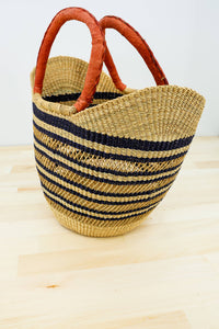 Tote Basket Bag, U-Shopper multi-color (provides 25 meals)