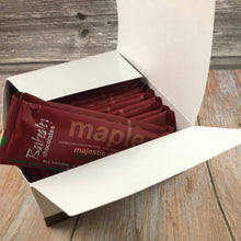 Load image into Gallery viewer, Majestic Maple Milk Chocolate Bars with Maple Sugar (provides 2 meals)