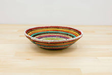 Load image into Gallery viewer, Sustainable Woven Sweet Grass bowl, multi-color (provides 6 meals)