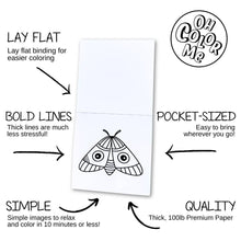 Load image into Gallery viewer, Mini Coloring Book Sweet &amp; Salty, 4&quot;x4&quot;, Small Gifts